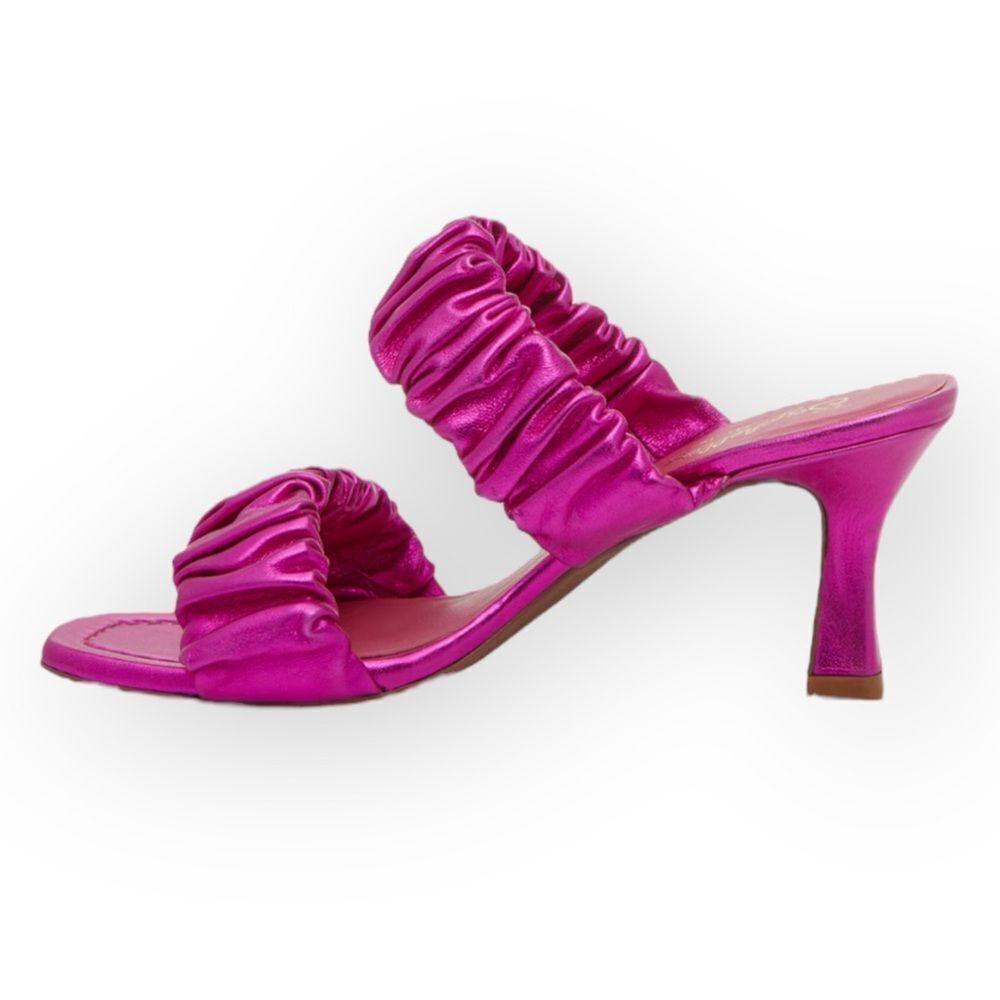 Seychelles NIB Leeward Metallic Sandal‎ in Fuschia - size 7 - Picture 10 of 10